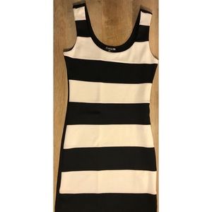 Striped dress - size: extra small
